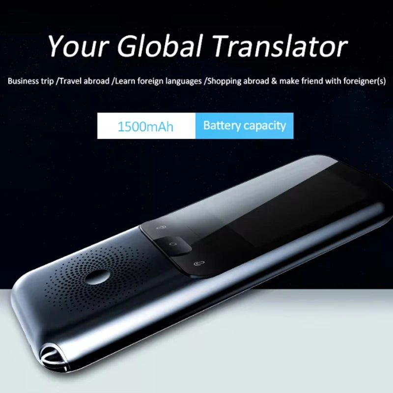 T11 Smart Translator,138 Language Portable Audio Translator Offline Real-Time Intelligent Voice AI Voice Photo Translator